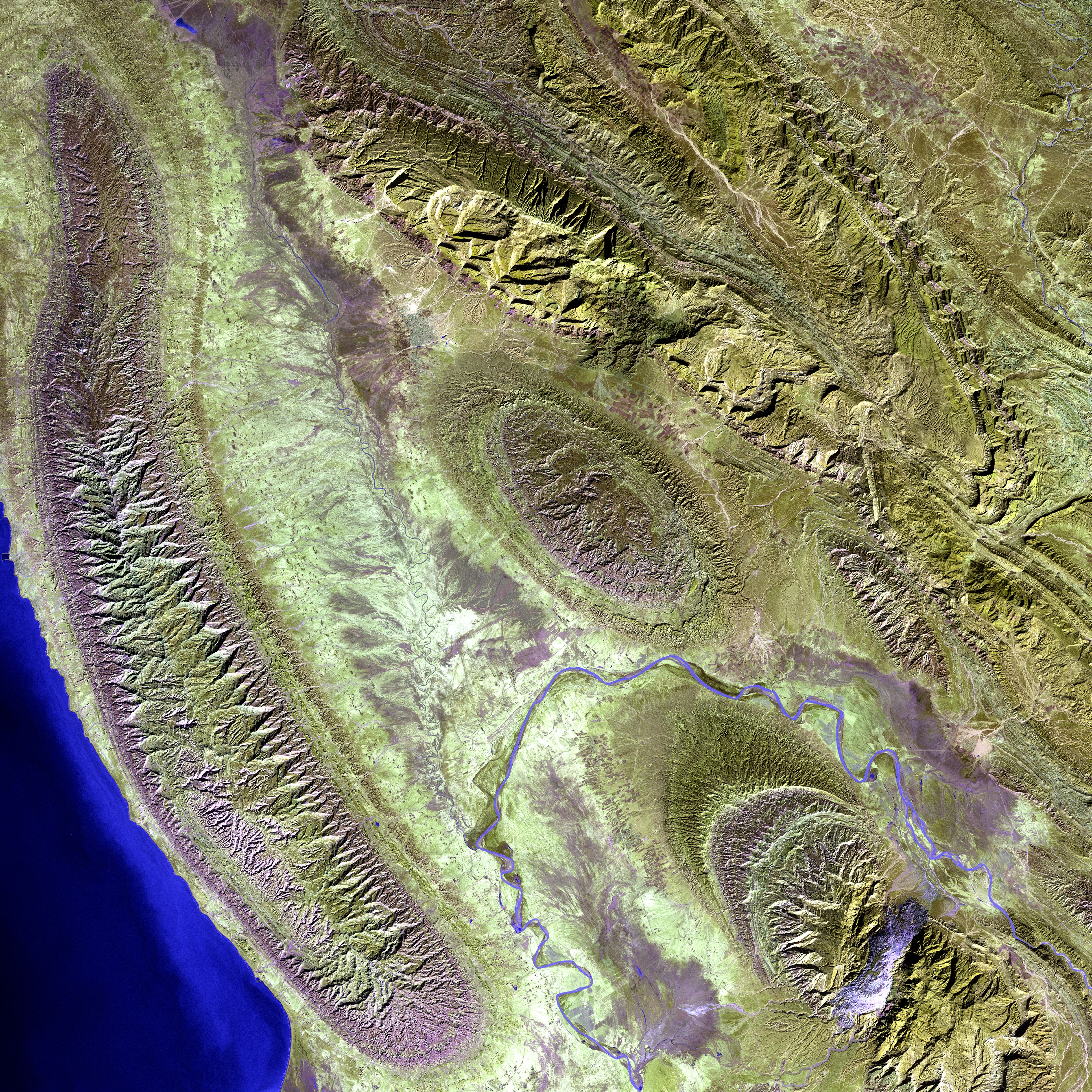 Análisis de imágenes satelitales de humedales altoandinos por parte de la Superintendencia del Medio Ambiente (SMA)